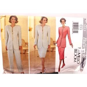 New BUTTERICK Classics Sewing Pattern Sizes 14-18 Pants, Jackets Dress, Jumpsuit